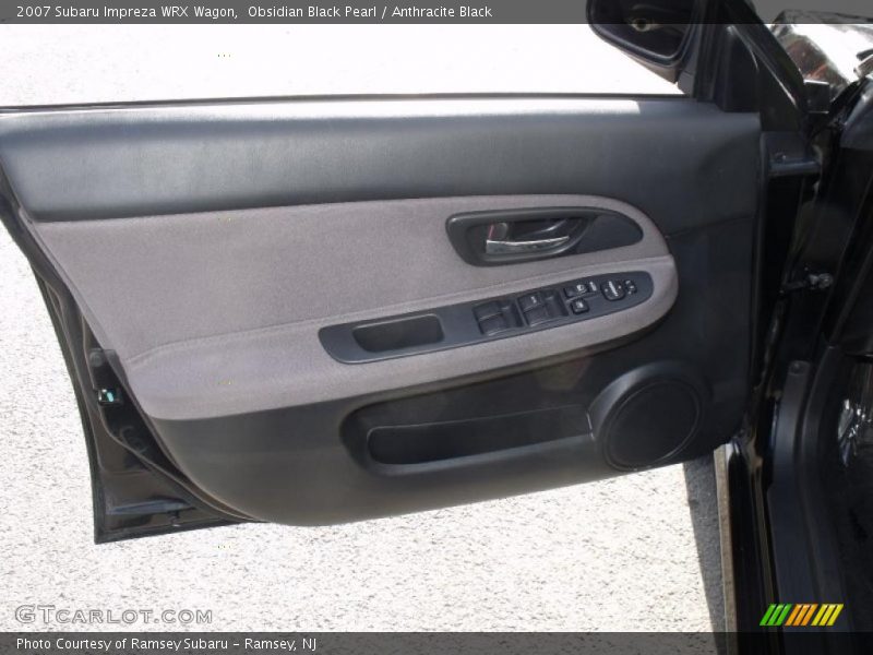 Obsidian Black Pearl / Anthracite Black 2007 Subaru Impreza WRX Wagon