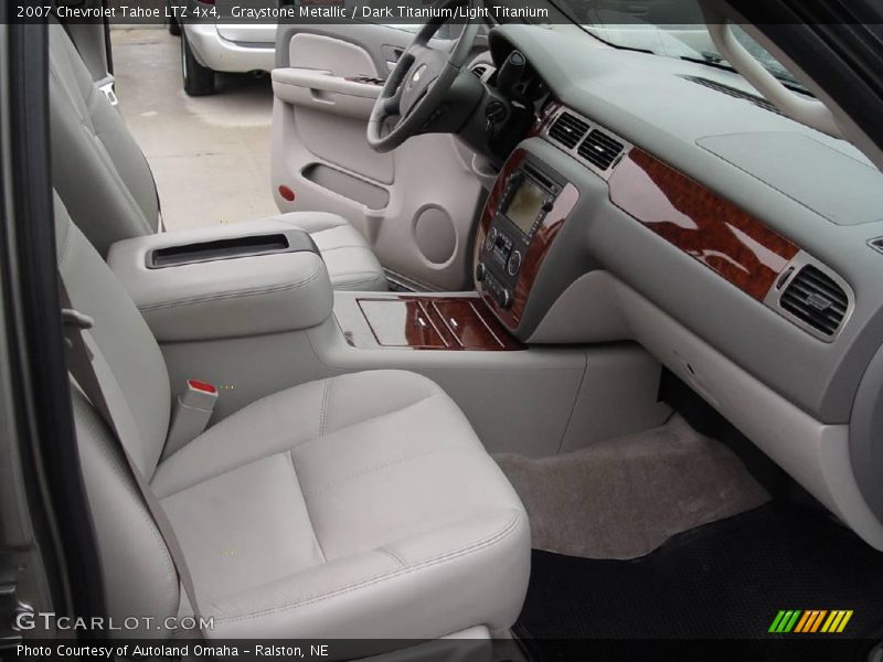 Graystone Metallic / Dark Titanium/Light Titanium 2007 Chevrolet Tahoe LTZ 4x4