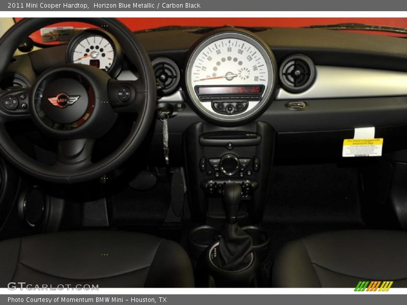 Horizon Blue Metallic / Carbon Black 2011 Mini Cooper Hardtop