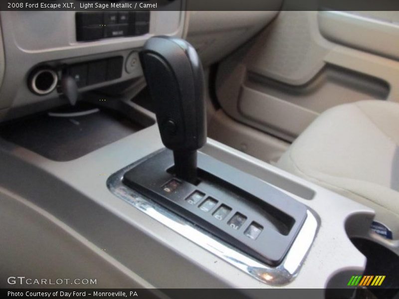 Light Sage Metallic / Camel 2008 Ford Escape XLT
