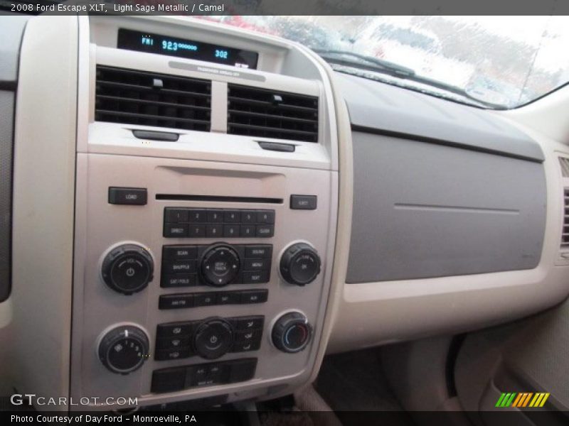 Light Sage Metallic / Camel 2008 Ford Escape XLT