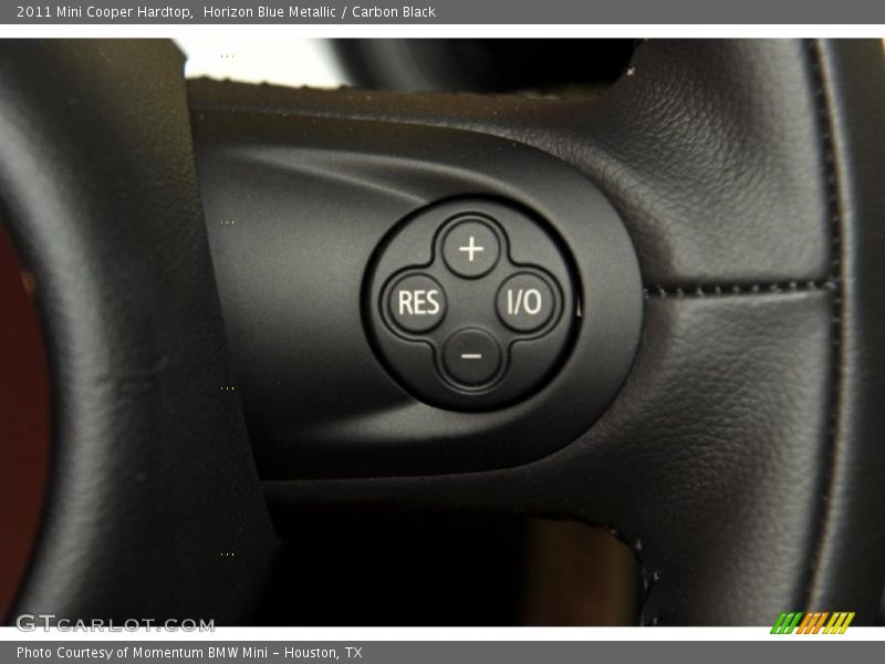 Horizon Blue Metallic / Carbon Black 2011 Mini Cooper Hardtop