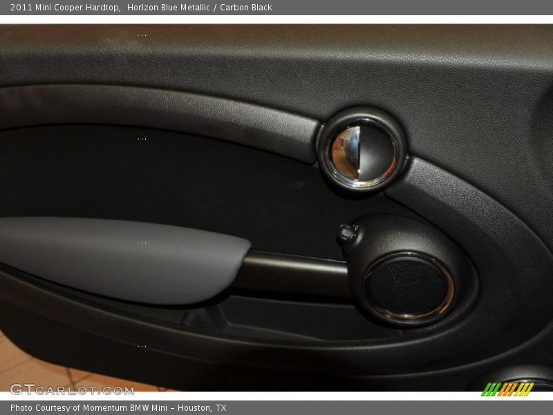 Horizon Blue Metallic / Carbon Black 2011 Mini Cooper Hardtop