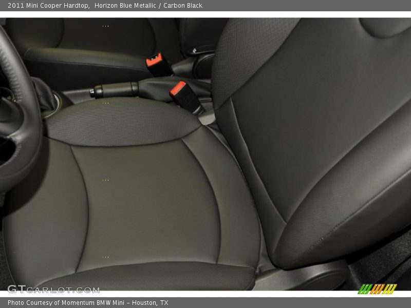 Horizon Blue Metallic / Carbon Black 2011 Mini Cooper Hardtop