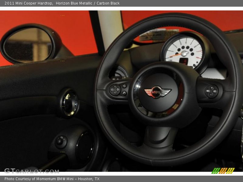Horizon Blue Metallic / Carbon Black 2011 Mini Cooper Hardtop