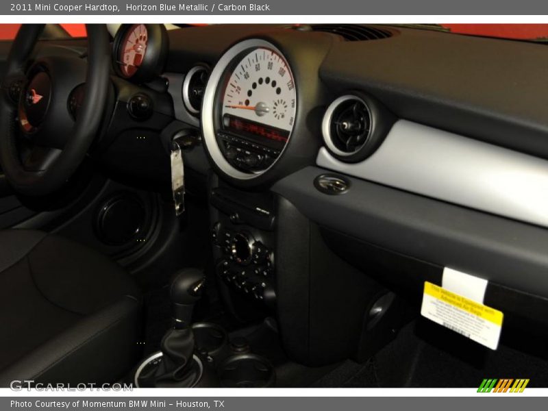 Horizon Blue Metallic / Carbon Black 2011 Mini Cooper Hardtop