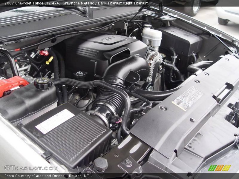 Graystone Metallic / Dark Titanium/Light Titanium 2007 Chevrolet Tahoe LTZ 4x4