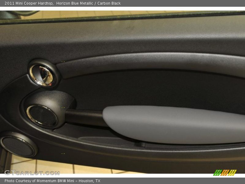 Horizon Blue Metallic / Carbon Black 2011 Mini Cooper Hardtop