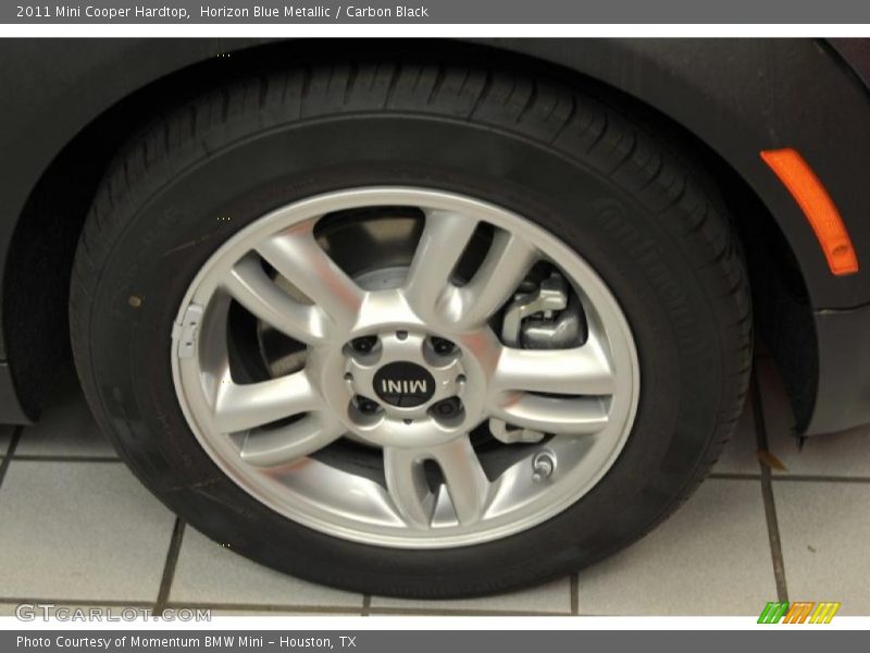 Horizon Blue Metallic / Carbon Black 2011 Mini Cooper Hardtop
