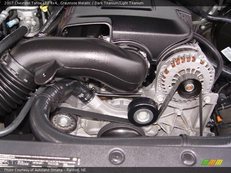Graystone Metallic / Dark Titanium/Light Titanium 2007 Chevrolet Tahoe LTZ 4x4