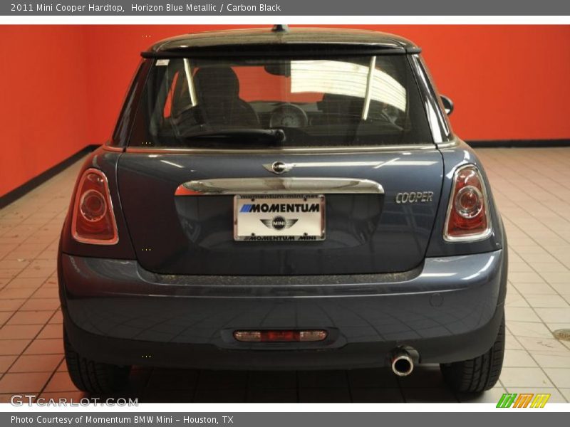 Horizon Blue Metallic / Carbon Black 2011 Mini Cooper Hardtop
