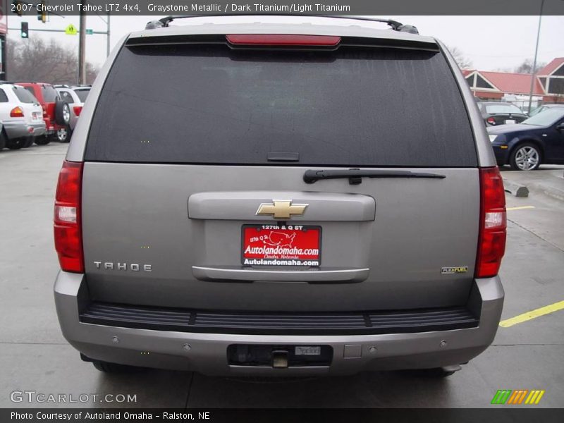 Graystone Metallic / Dark Titanium/Light Titanium 2007 Chevrolet Tahoe LTZ 4x4