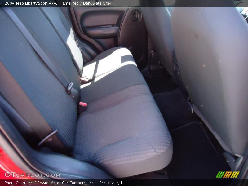 Flame Red / Dark Slate Gray 2004 Jeep Liberty Sport 4x4