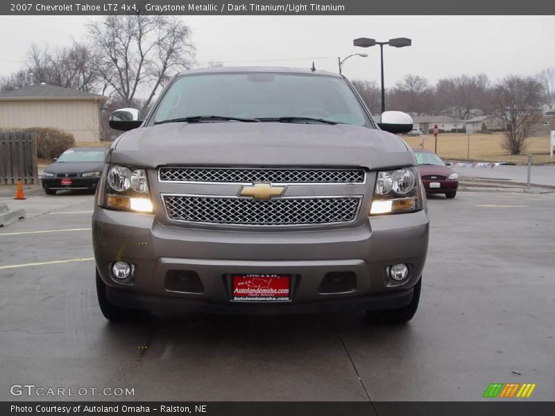 Graystone Metallic / Dark Titanium/Light Titanium 2007 Chevrolet Tahoe LTZ 4x4