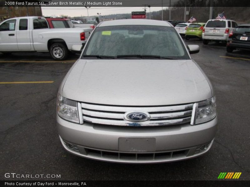 Silver Birch Metallic / Medium Light Stone 2008 Ford Taurus SEL