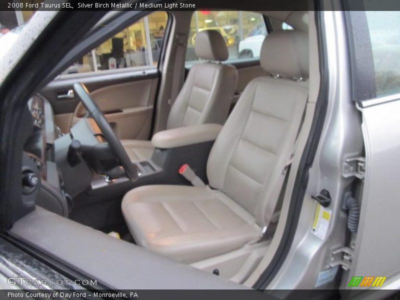 Silver Birch Metallic / Medium Light Stone 2008 Ford Taurus SEL