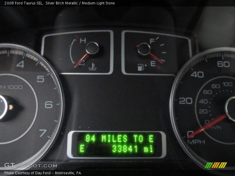 Silver Birch Metallic / Medium Light Stone 2008 Ford Taurus SEL