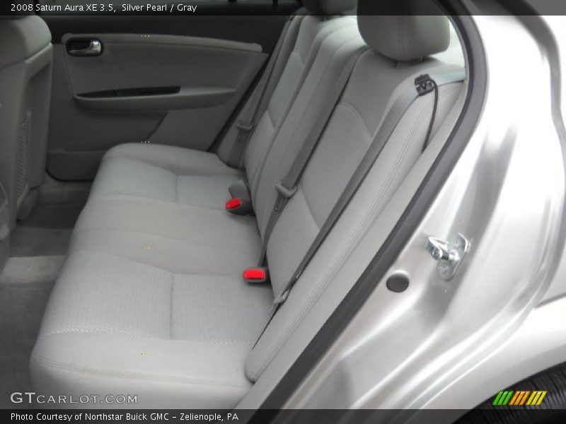 Silver Pearl / Gray 2008 Saturn Aura XE 3.5