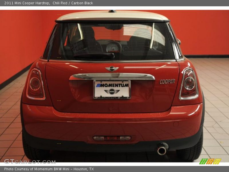 Chili Red / Carbon Black 2011 Mini Cooper Hardtop