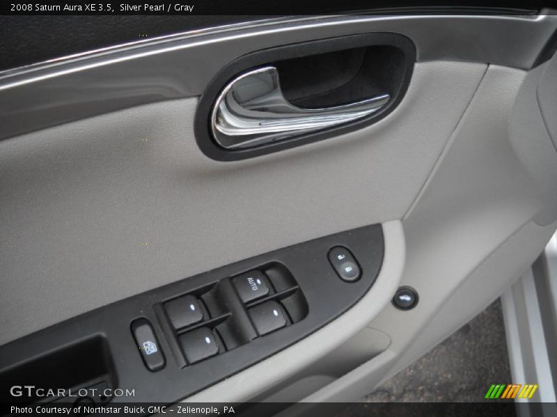 Silver Pearl / Gray 2008 Saturn Aura XE 3.5