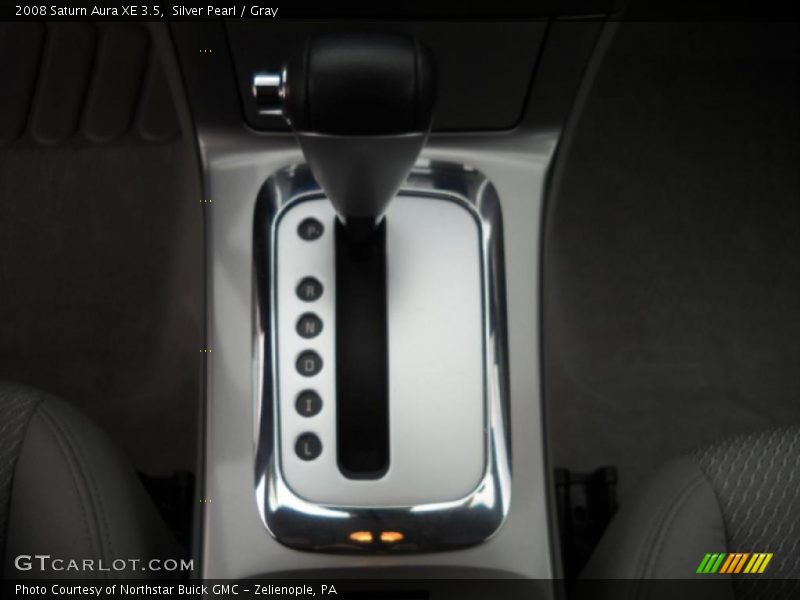 Silver Pearl / Gray 2008 Saturn Aura XE 3.5