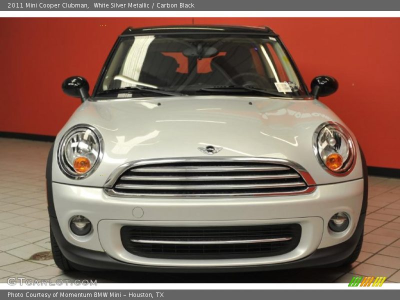 White Silver Metallic / Carbon Black 2011 Mini Cooper Clubman