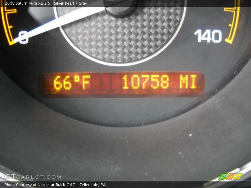Silver Pearl / Gray 2008 Saturn Aura XE 3.5