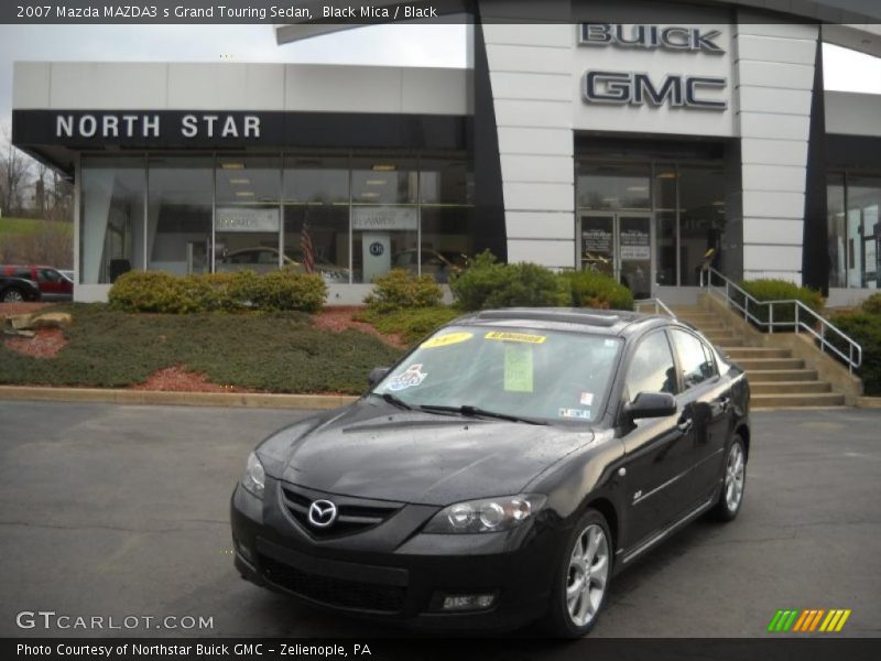 Black Mica / Black 2007 Mazda MAZDA3 s Grand Touring Sedan