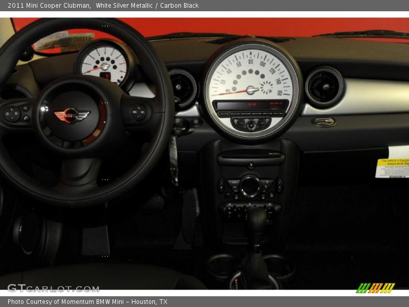 White Silver Metallic / Carbon Black 2011 Mini Cooper Clubman