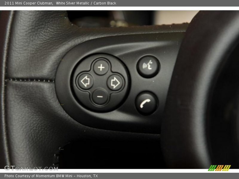 White Silver Metallic / Carbon Black 2011 Mini Cooper Clubman