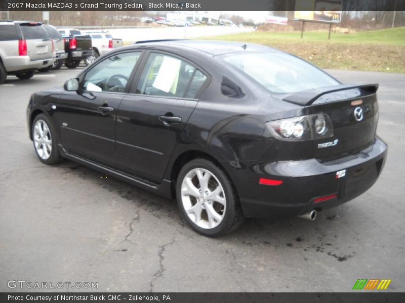 Black Mica / Black 2007 Mazda MAZDA3 s Grand Touring Sedan