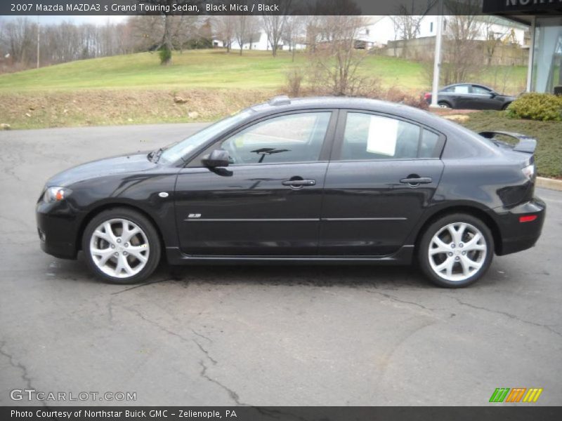 Black Mica / Black 2007 Mazda MAZDA3 s Grand Touring Sedan