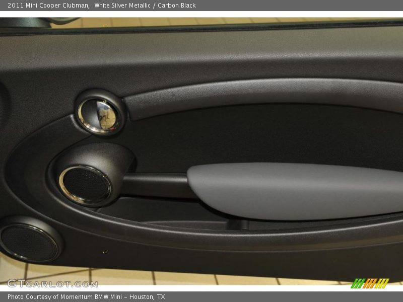 White Silver Metallic / Carbon Black 2011 Mini Cooper Clubman