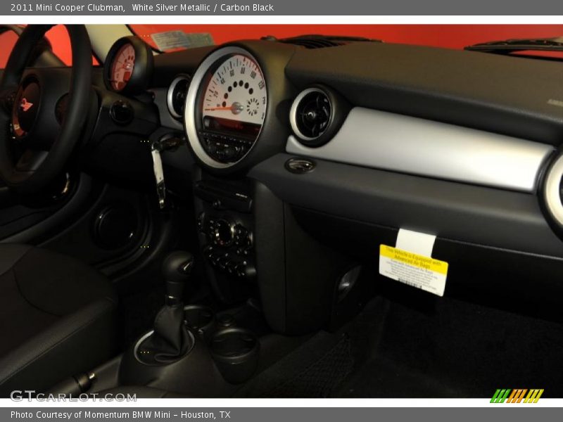 White Silver Metallic / Carbon Black 2011 Mini Cooper Clubman
