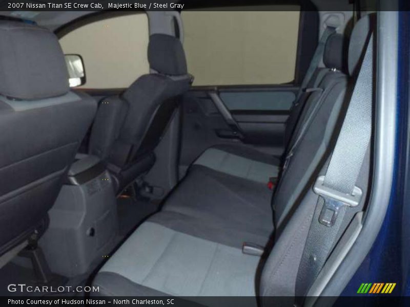 Majestic Blue / Steel Gray 2007 Nissan Titan SE Crew Cab