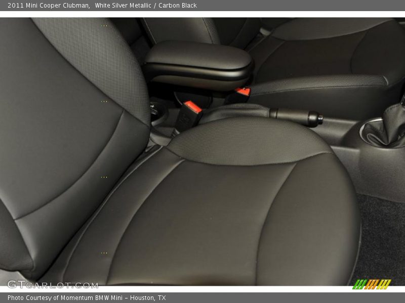 White Silver Metallic / Carbon Black 2011 Mini Cooper Clubman