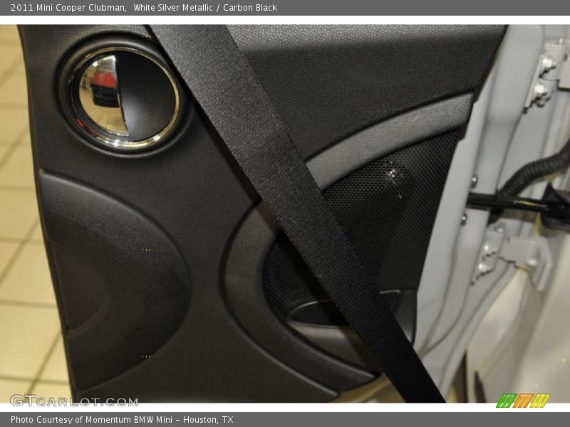White Silver Metallic / Carbon Black 2011 Mini Cooper Clubman