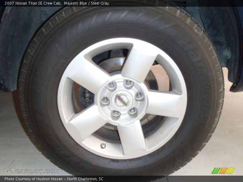 Majestic Blue / Steel Gray 2007 Nissan Titan SE Crew Cab