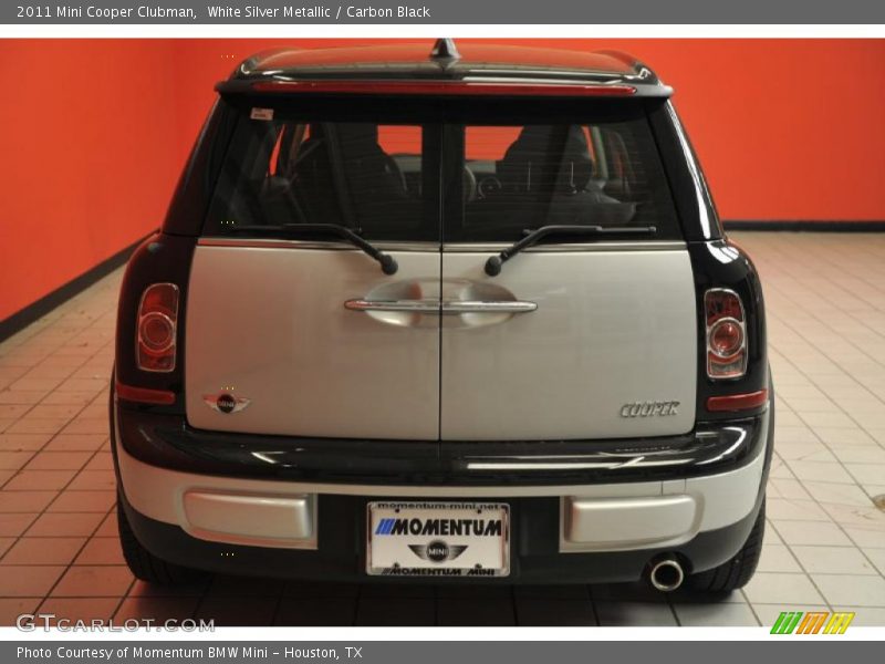 White Silver Metallic / Carbon Black 2011 Mini Cooper Clubman