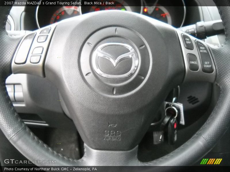 Black Mica / Black 2007 Mazda MAZDA3 s Grand Touring Sedan