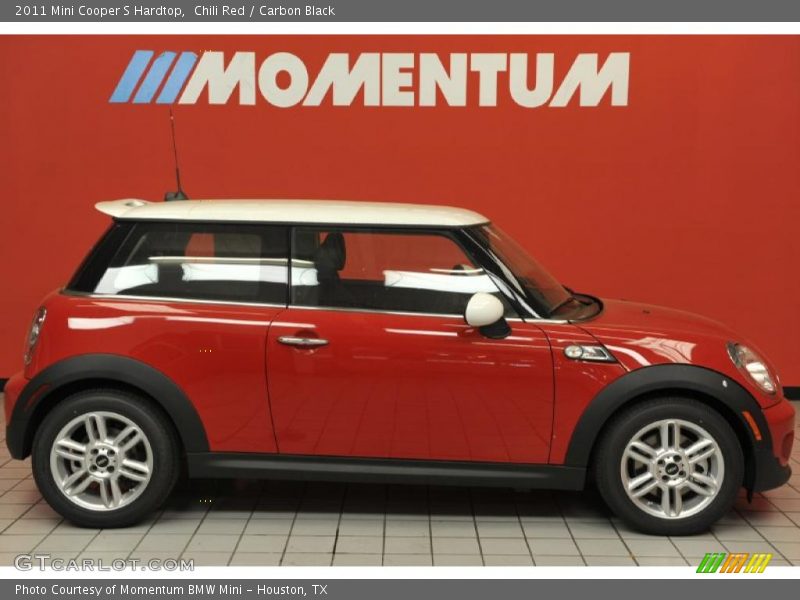 Chili Red / Carbon Black 2011 Mini Cooper S Hardtop