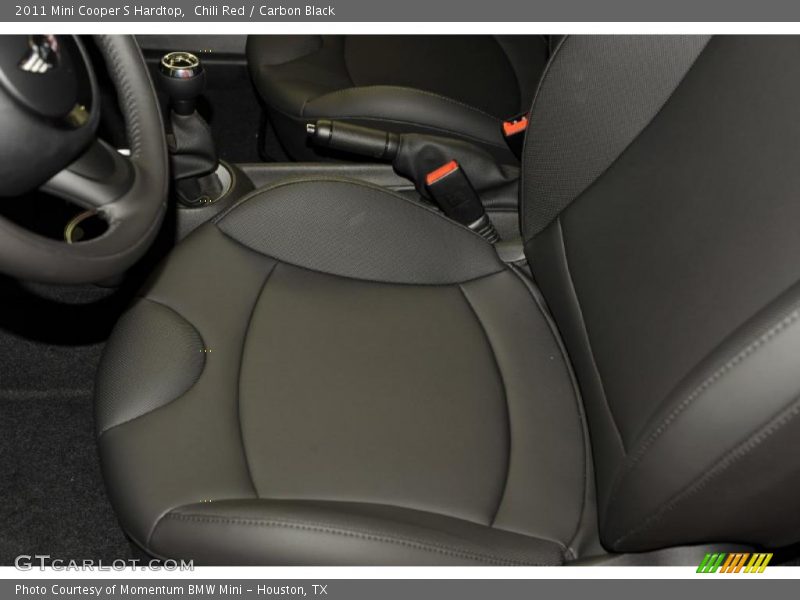 Chili Red / Carbon Black 2011 Mini Cooper S Hardtop