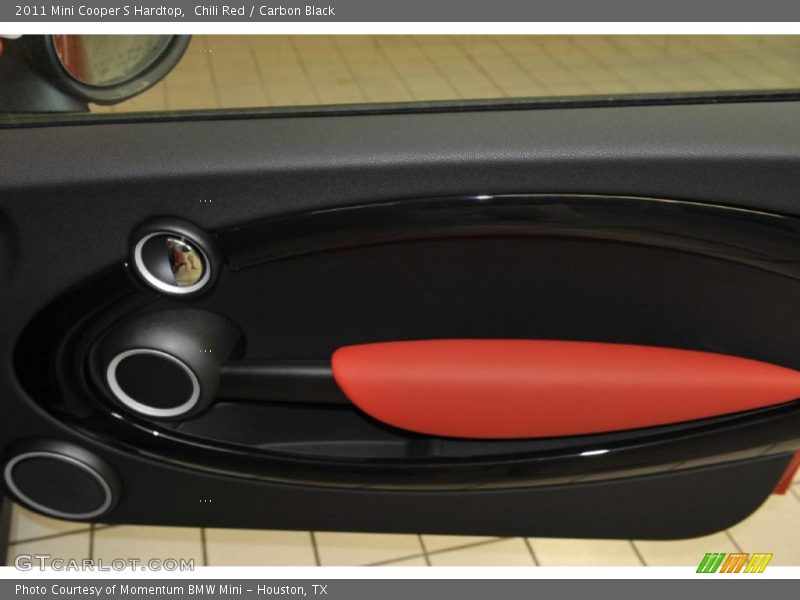 Chili Red / Carbon Black 2011 Mini Cooper S Hardtop