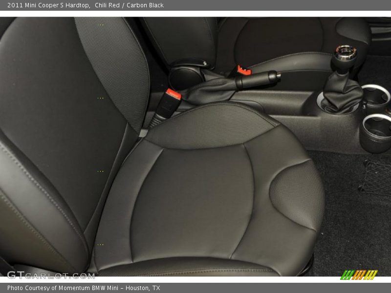 Chili Red / Carbon Black 2011 Mini Cooper S Hardtop
