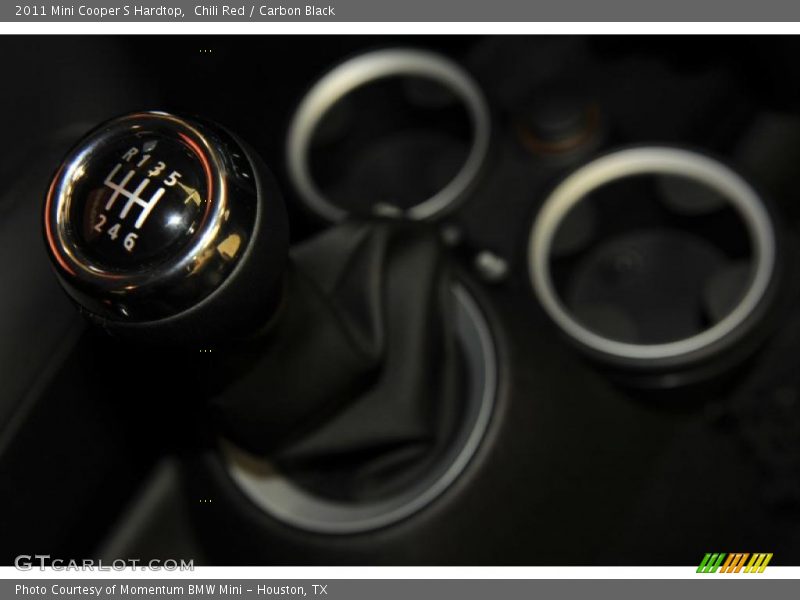 Chili Red / Carbon Black 2011 Mini Cooper S Hardtop