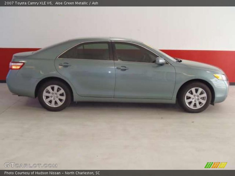 Aloe Green Metallic / Ash 2007 Toyota Camry XLE V6