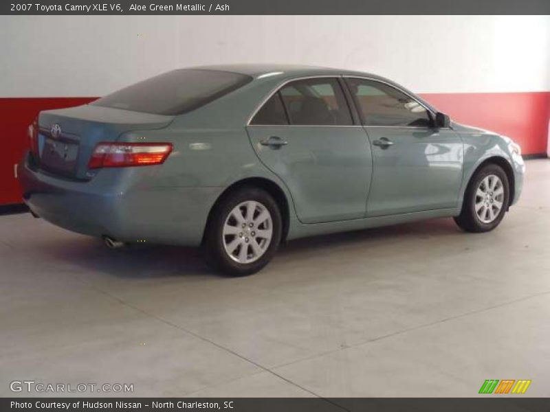 Aloe Green Metallic / Ash 2007 Toyota Camry XLE V6