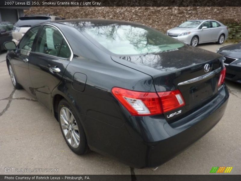 Smokey Granite Mica / Light Gray 2007 Lexus ES 350