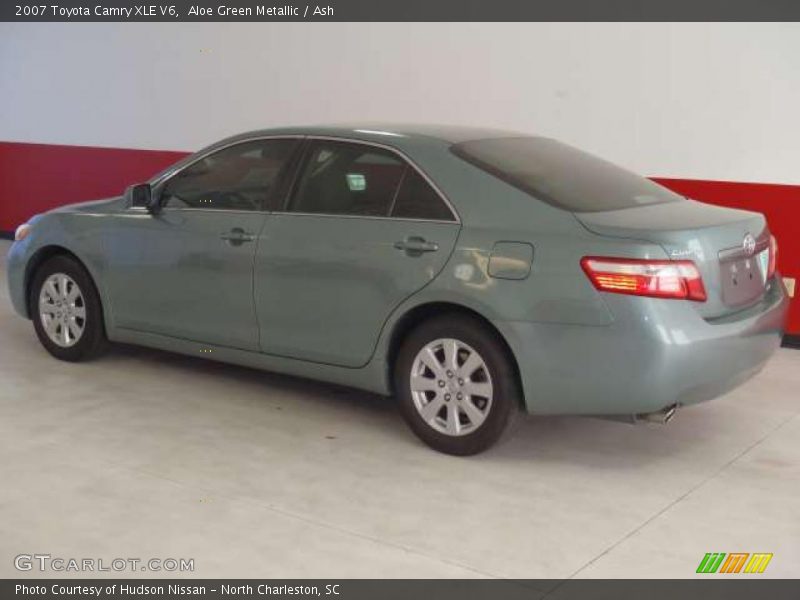 Aloe Green Metallic / Ash 2007 Toyota Camry XLE V6