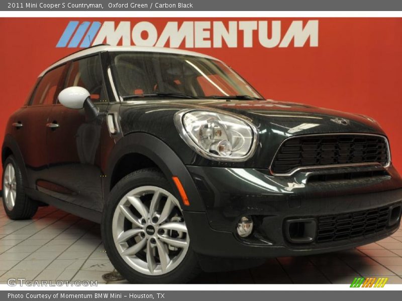 Oxford Green / Carbon Black 2011 Mini Cooper S Countryman